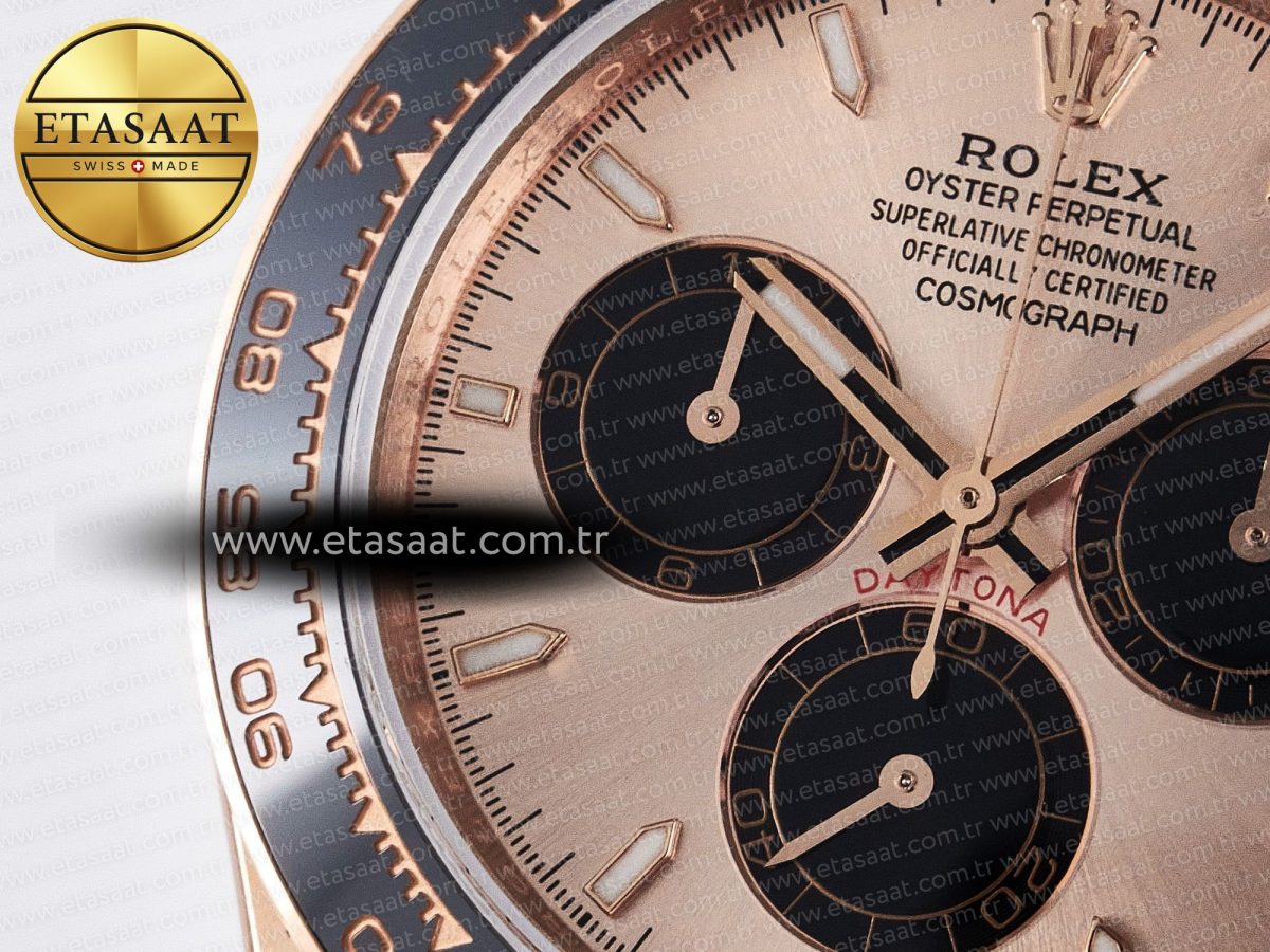 Daytona 126515 QF 1:1 Best Edition RG/Black Dial on Oysterflex Strap SH4131 V5 - Görsel 13