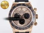 Daytona 126515 QF 1:1 Best Edition RG/Black Dial on Oysterflex Strap SH4131 V5 - Görsel 4