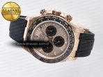 Daytona 126515 QF 1:1 Best Edition RG/Black Dial on Oysterflex Strap SH4131 V5 - Görsel 9