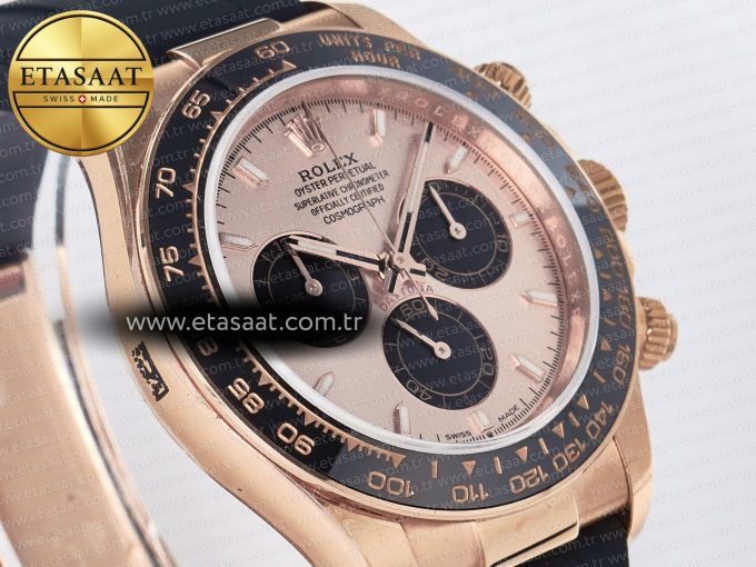 Daytona 126515 QF 1:1 Best Edition RG/Black Dial on Oysterflex Strap SH4131 V6（Gain Weight） - Görsel 5