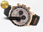 Daytona 126515 QF 1:1 Best Edition RG/Black Dial on Oysterflex Strap SH4131 V6（Gain Weight） - Görsel 9
