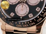 Daytona 126515 QF 1:1 Best Edition RG/Black Diamonds Dial on Oysterflex Strap QF4131 V10 (48 Hours Power Reserve) - Görsel 12