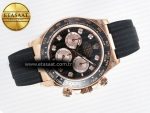 Daytona 126515 QF 1:1 Best Edition RG/Black Diamonds Dial on Oysterflex Strap QF4131 V10 (48 Hours Power Reserve) - Görsel 8