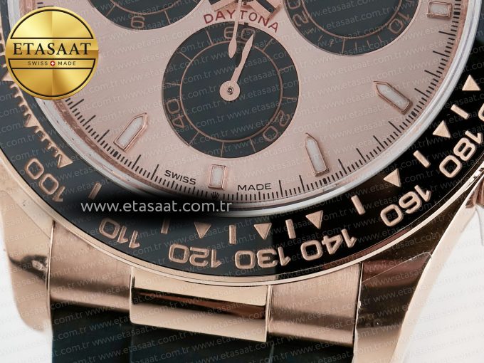 Daytona 126515 QF 1:1 Best Edition RG Dial on Oysterflex Strap QF4131 V10 (48 Hours Power Reserve) - Görsel 12