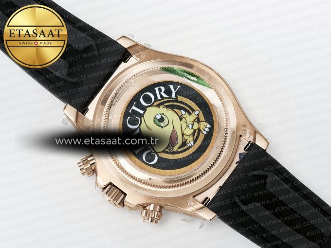 Daytona 126515 QF 1:1 Best Edition RG Dial on Oysterflex Strap QF4131 V10 (48 Hours Power Reserve) - Görsel 18