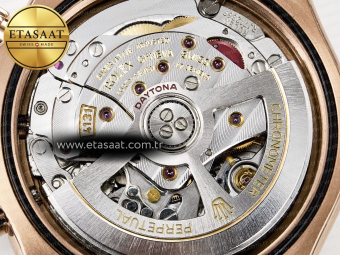 Daytona 126515 QF 1:1 Best Edition RG Dial on Oysterflex Strap QF4131 V10 (48 Hours Power Reserve) - Görsel 22