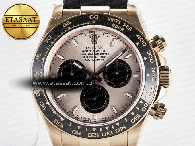 Daytona 126515 QF 1:1 Best Edition RG Dial on Oysterflex Strap QF4131 V10 (48 Hours Power Reserve) - Görsel 4