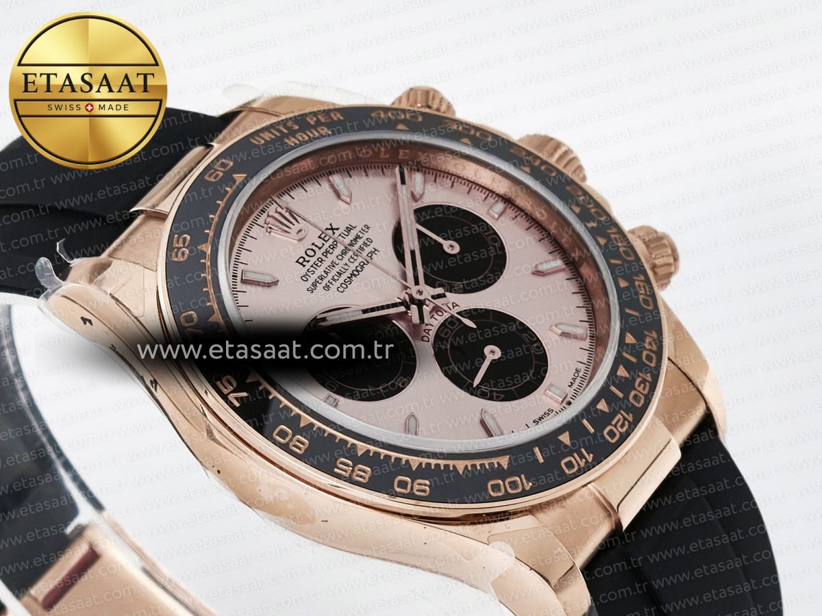 Daytona 126515 QF 1:1 Best Edition RG Dial on Oysterflex Strap QF4131 V10 (48 Hours Power Reserve) - Görsel 7
