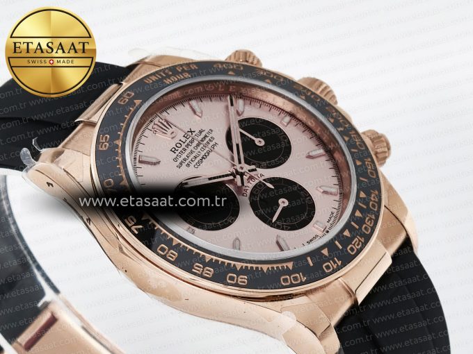 Daytona 126515 QF 1:1 Best Edition RG Dial on Oysterflex Strap QF4131 V10 (48 Hours Power Reserve) - Görsel 7