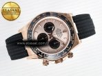Daytona 126515 QF 1:1 Best Edition RG Dial on Oysterflex Strap QF4131 V10 (48 Hours Power Reserve) - Görsel 8