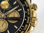 Daytona 126518 Clean YG 1:1 Best Edition Black/YG Dial on Oysterflex Rubber Strap SH4131 - Görsel 11