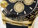 Daytona 126518 Clean YG 1:1 Best Edition Black/YG Dial on Oysterflex Rubber Strap SH4131 - Görsel 12