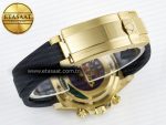 Daytona 126518 Clean YG 1:1 Best Edition Black/YG Dial on Oysterflex Rubber Strap SH4131 - Görsel 17