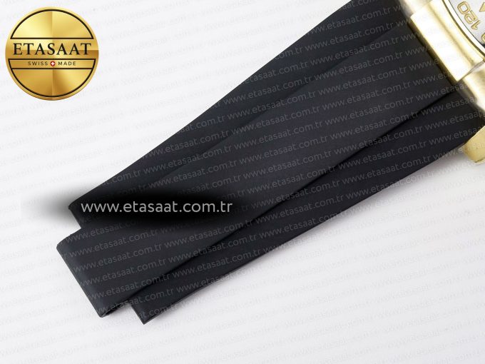 Daytona 126518 Clean YG 1:1 Best Edition Black/YG Dial on Oysterflex Rubber Strap SH4131 - Görsel 25
