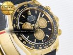 Daytona 126518 Clean YG 1:1 Best Edition Black/YG Dial on Oysterflex Rubber Strap SH4131 - Görsel 5