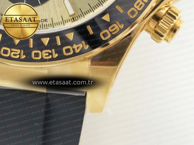 Daytona 126518 Clean YG 1:1 Best Edition YG Dial on Oysterflex Rubber Strap SH4131 - Görsel 14