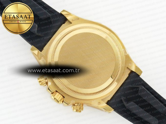 Daytona 126518 Clean YG 1:1 Best Edition YG Dial on Oysterflex Rubber Strap SH4131 - Görsel 18
