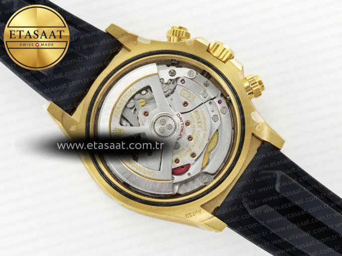 Daytona 126518 Clean YG 1:1 Best Edition YG Dial on Oysterflex Rubber Strap SH4131 - Görsel 20