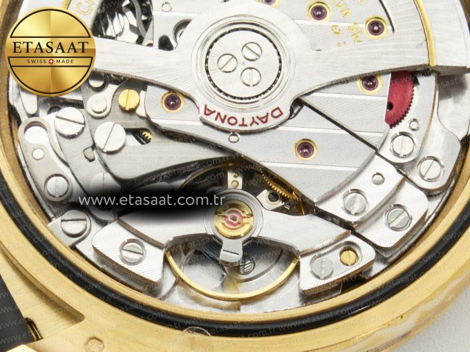 Daytona 126518 Clean YG 1:1 Best Edition YG Dial on Oysterflex Rubber Strap SH4131 - Görsel 23