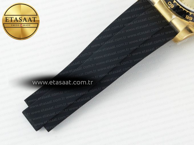 Daytona 126518 Clean YG 1:1 Best Edition YG Dial on Oysterflex Rubber Strap SH4131 - Görsel 26