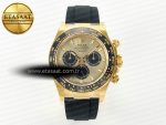 Daytona 126518 Clean YG 1:1 Best Edition YG Dial on Oysterflex Rubber Strap SH4131 - Görsel 3