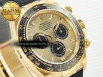Daytona 126518 Clean YG 1:1 Best Edition YG Dial on Oysterflex Rubber Strap SH4131 - Görsel 5