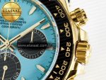 Daytona 126518 Gain Weight APSF 1:1 Best Edition Tiffany Turquoise Blue Dial Sticks Markers on Oysterflex Strap SH4131 - Görsel 13