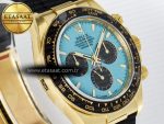Daytona 126518 Gain Weight APSF 1:1 Best Edition Tiffany Turquoise Blue Dial Sticks Markers on Oysterflex Strap SH4131 - Görsel 5