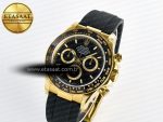 Daytona 126518 QF 1:1 Best Edition Black Dial on Oysterflex Strap QF4131 V10 (48 Hours Power Reserve)