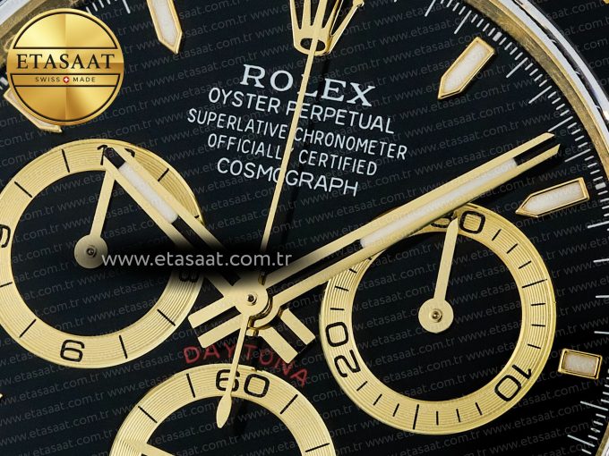 Daytona 126518 QF 1:1 Best Edition Black Dial on Oysterflex Strap QF4131 V10 (48 Hours Power Reserve) - Görsel 10