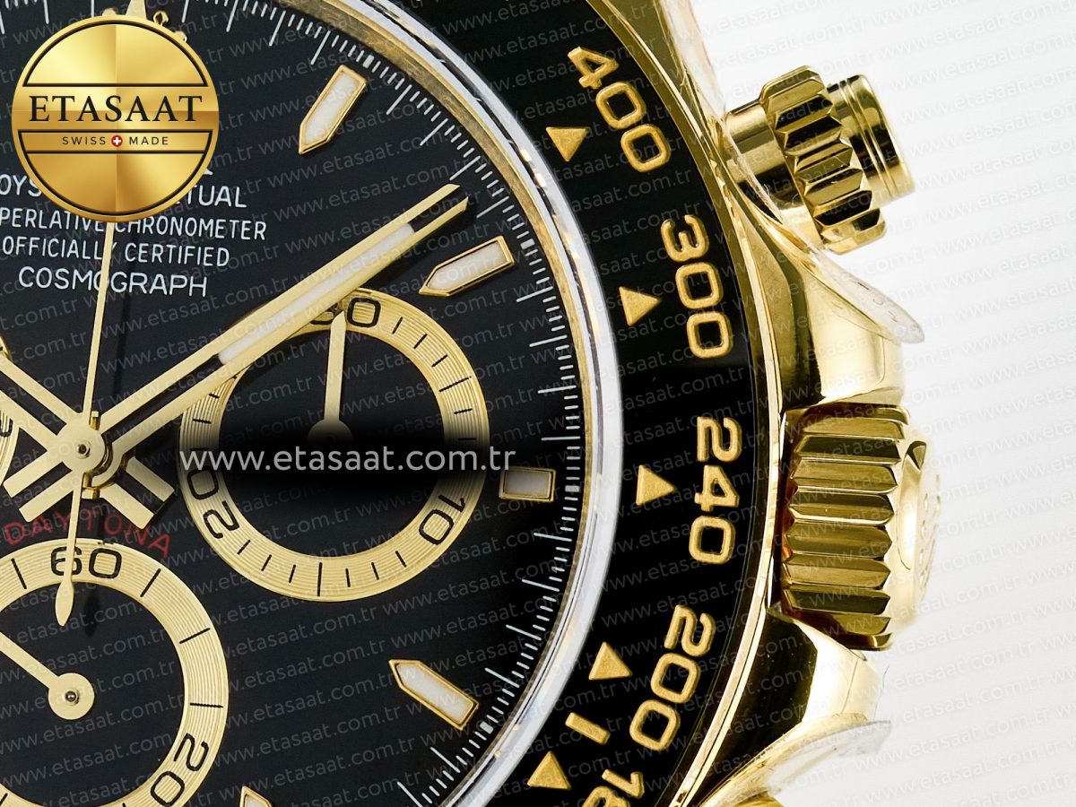 Daytona 126518 QF 1:1 Best Edition Black Dial on Oysterflex Strap QF4131 V10 (48 Hours Power Reserve) - Görsel 11