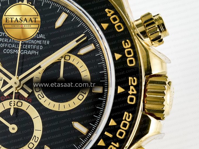 Daytona 126518 QF 1:1 Best Edition Black Dial on Oysterflex Strap QF4131 V10 (48 Hours Power Reserve) - Görsel 11