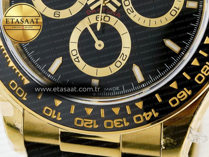 Daytona 126518 QF 1:1 Best Edition Black Dial on Oysterflex Strap QF4131 V10 (48 Hours Power Reserve) - Görsel 12