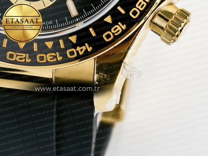 Daytona 126518 QF 1:1 Best Edition Black Dial on Oysterflex Strap QF4131 V10 (48 Hours Power Reserve) - Görsel 14
