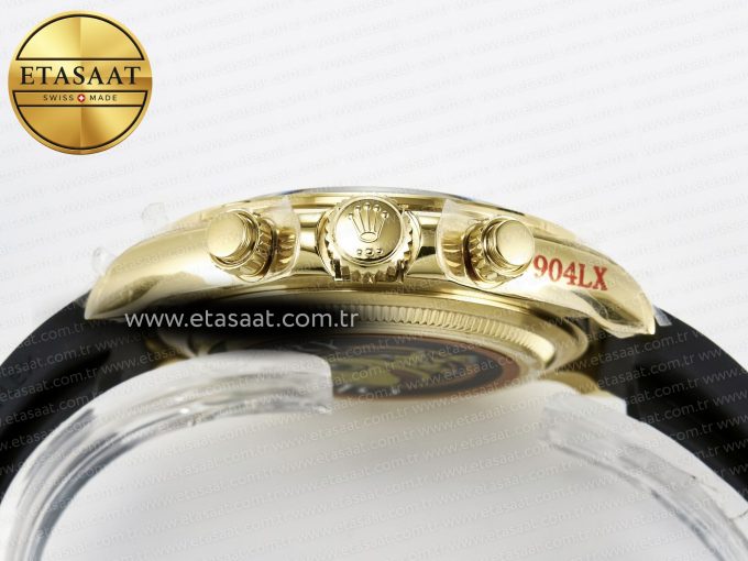 Daytona 126518 QF 1:1 Best Edition Black Dial on Oysterflex Strap QF4131 V10 (48 Hours Power Reserve) - Görsel 16