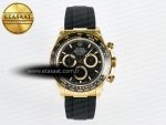 Daytona 126518 QF 1:1 Best Edition Black Dial on Oysterflex Strap QF4131 V10 (48 Hours Power Reserve) - Görsel 3