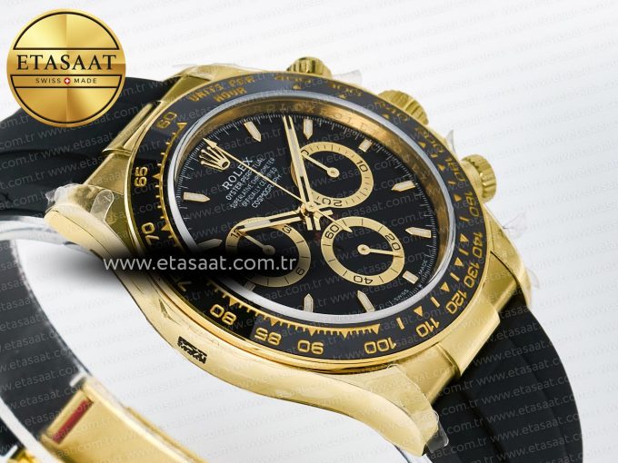Daytona 126518 QF 1:1 Best Edition Black Dial on Oysterflex Strap QF4131 V10 (48 Hours Power Reserve) - Görsel 7