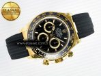 Daytona 126518 QF 1:1 Best Edition Black Dial on Oysterflex Strap QF4131 V10 (48 Hours Power Reserve) - Görsel 8