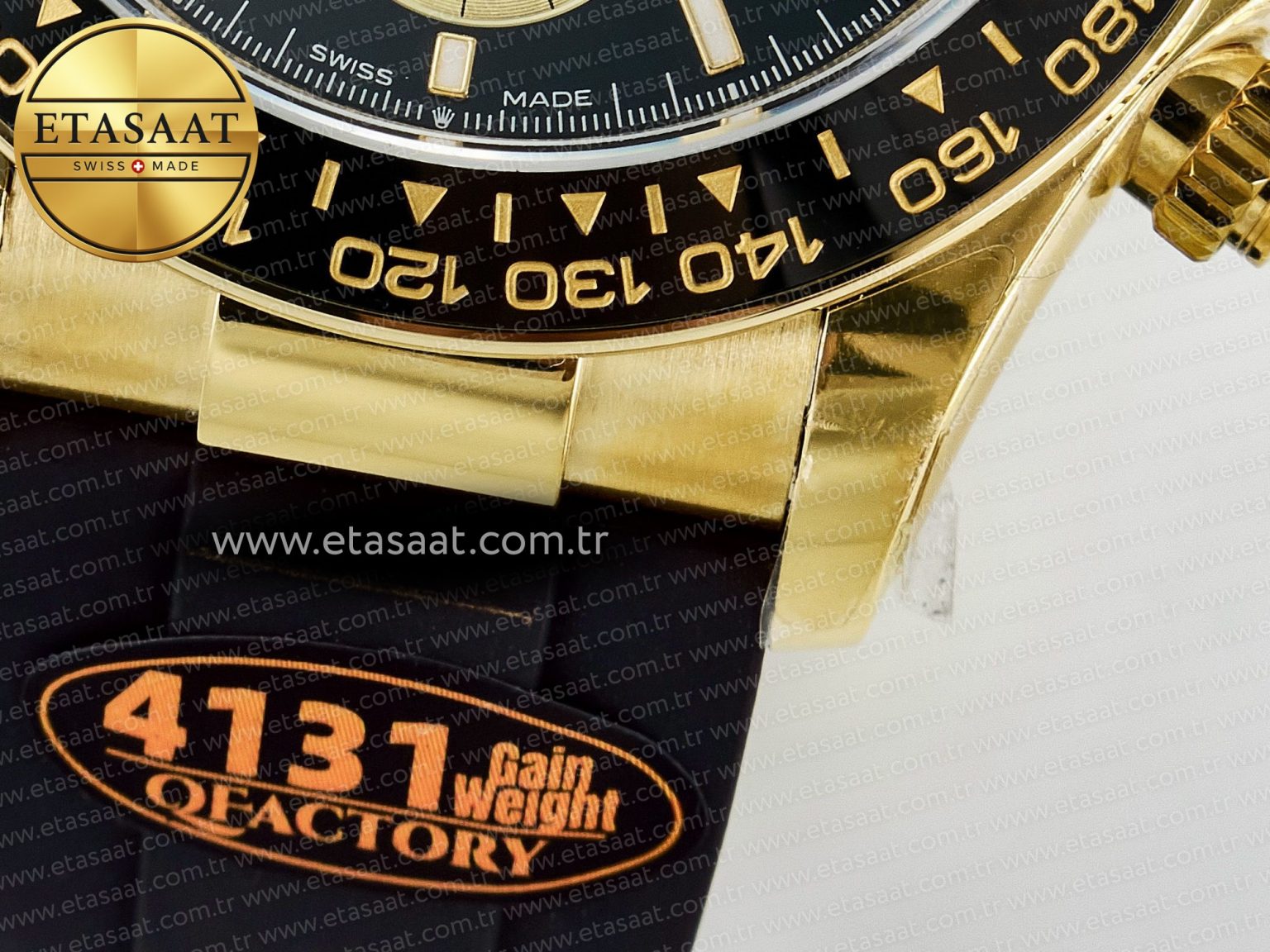 Daytona 126518 QF 1:1 Best Edition Black Dial on Oysterflex Strap SH4131 V6（Gain Weight） - Görsel 14