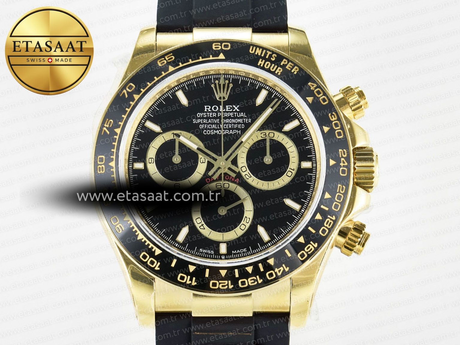 Daytona 126518 QF 1:1 Best Edition Black Dial on Oysterflex Strap SH4131 V6（Gain Weight） - Görsel 4