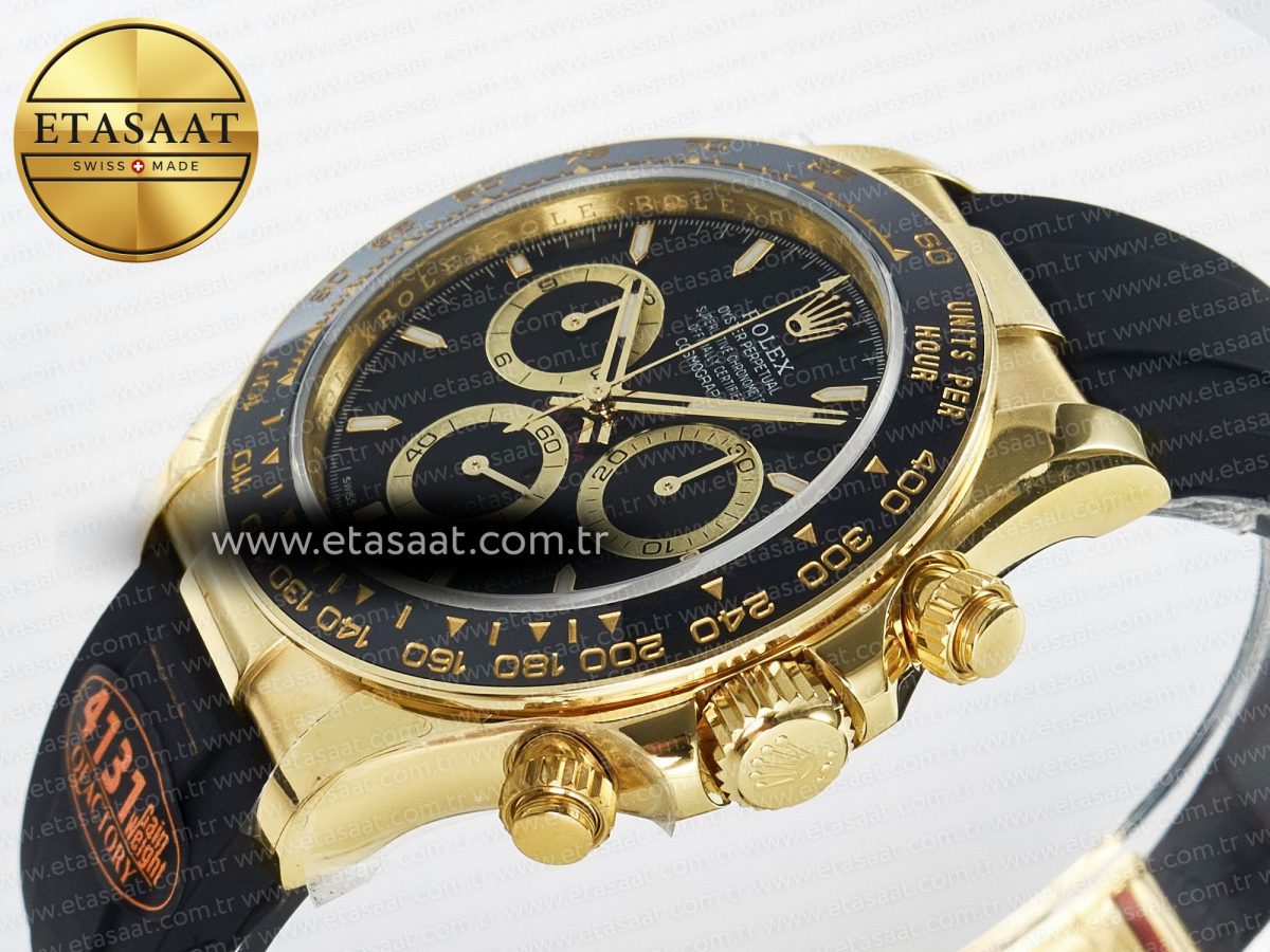 Daytona 126518 QF 1:1 Best Edition Black Dial on Oysterflex Strap SH4131 V6（Gain Weight） - Görsel 6