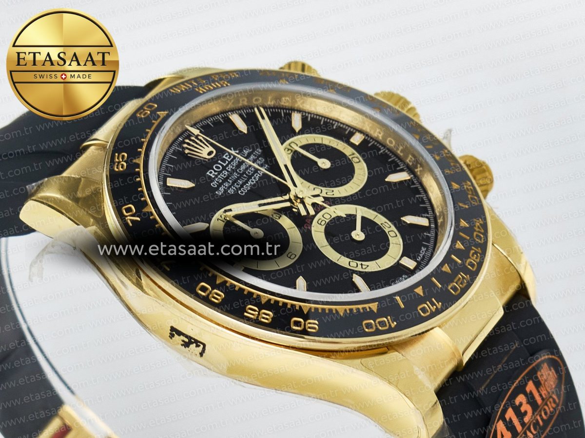 Daytona 126518 QF 1:1 Best Edition Black Dial on Oysterflex Strap SH4131 V6（Gain Weight） - Görsel 7
