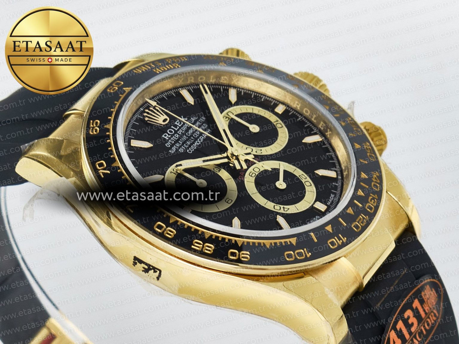 Daytona 126518 QF 1:1 Best Edition Black Dial on Oysterflex Strap SH4131 V6（Gain Weight） - Görsel 7