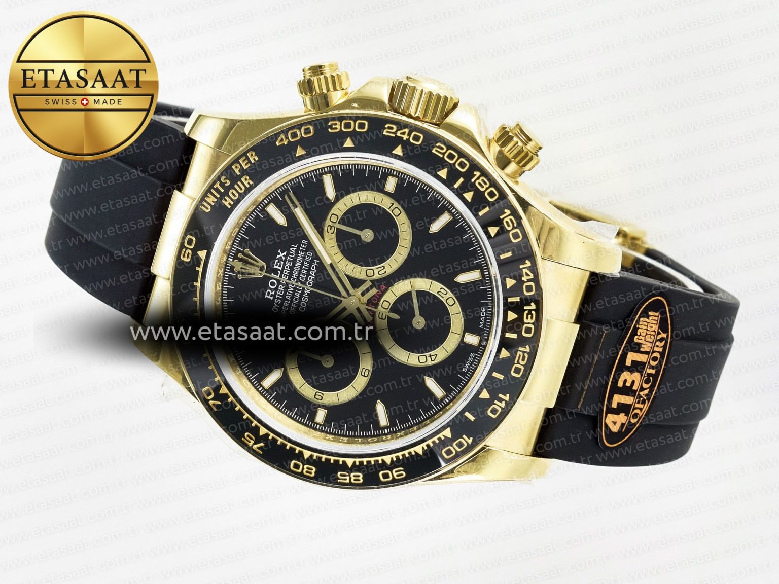 Daytona 126518 QF 1:1 Best Edition Black Dial on Oysterflex Strap SH4131 V6（Gain Weight） - Görsel 9