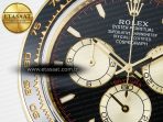 Daytona 126518 QF 1:1 Best Edition Black/YG Dial on Oysterflex Strap SH4131 V6（Gain Weight） - Görsel 10