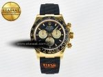 Daytona 126518 QF 1:1 Best Edition Black/YG Dial on Oysterflex Strap SH4131 V6（Gain Weight） - Görsel 3
