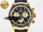Daytona 126518 QF 1:1 Best Edition Black/YG Dial on Oysterflex Strap SH4131 V6（Gain Weight） - Görsel 4