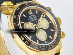 Daytona 126518 QF 1:1 Best Edition Black/YG Dial on Oysterflex Strap SH4131 V6（Gain Weight） - Görsel 5