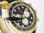 Daytona 126518 QF 1:1 Best Edition Black/YG Diamonds Dial on Oysterflex Strap QF4131 V10 (48 Hours Power Reserve) - Görsel 5