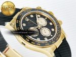 Daytona 126518 QF 1:1 Best Edition Black/YG Diamonds Dial on Oysterflex Strap QF4131 V10 (48 Hours Power Reserve) - Görsel 7